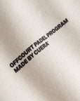 Relaxed Heavy Offcourt Hoodie - Off White