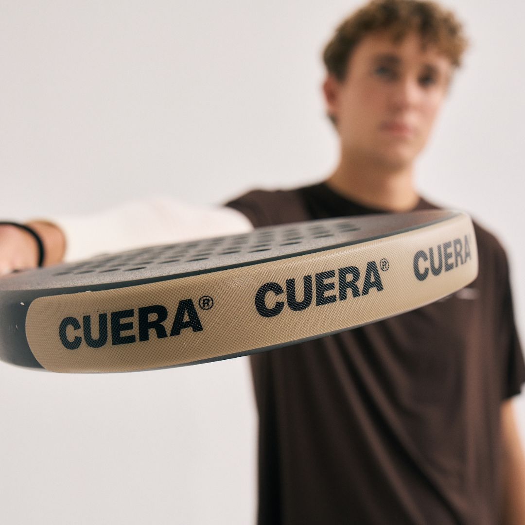 Cuera Racket Frame Protector - Logo Walnut Protector