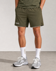 Oncourt 2in1 Shorts Army & 2-pack socks Walnut