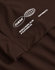 Mens Active Globe Shorts - Dark Brown