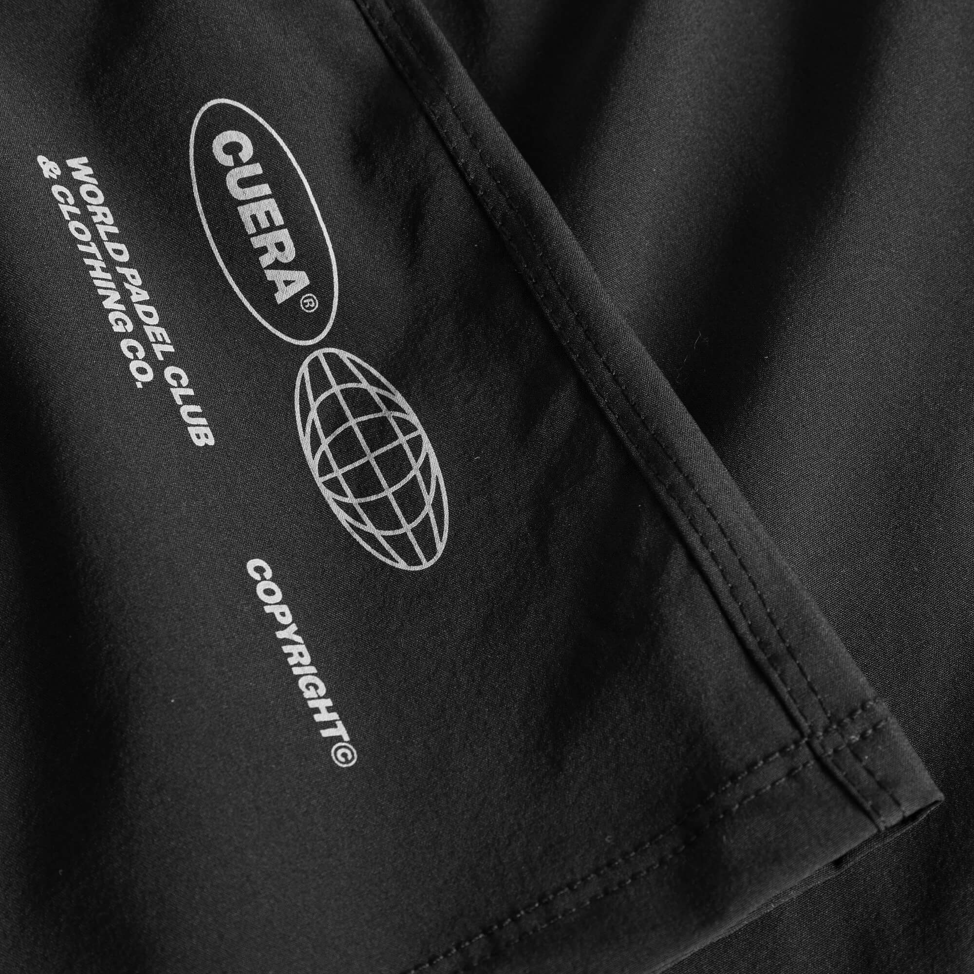 Womens Active Globe Shorts - Black