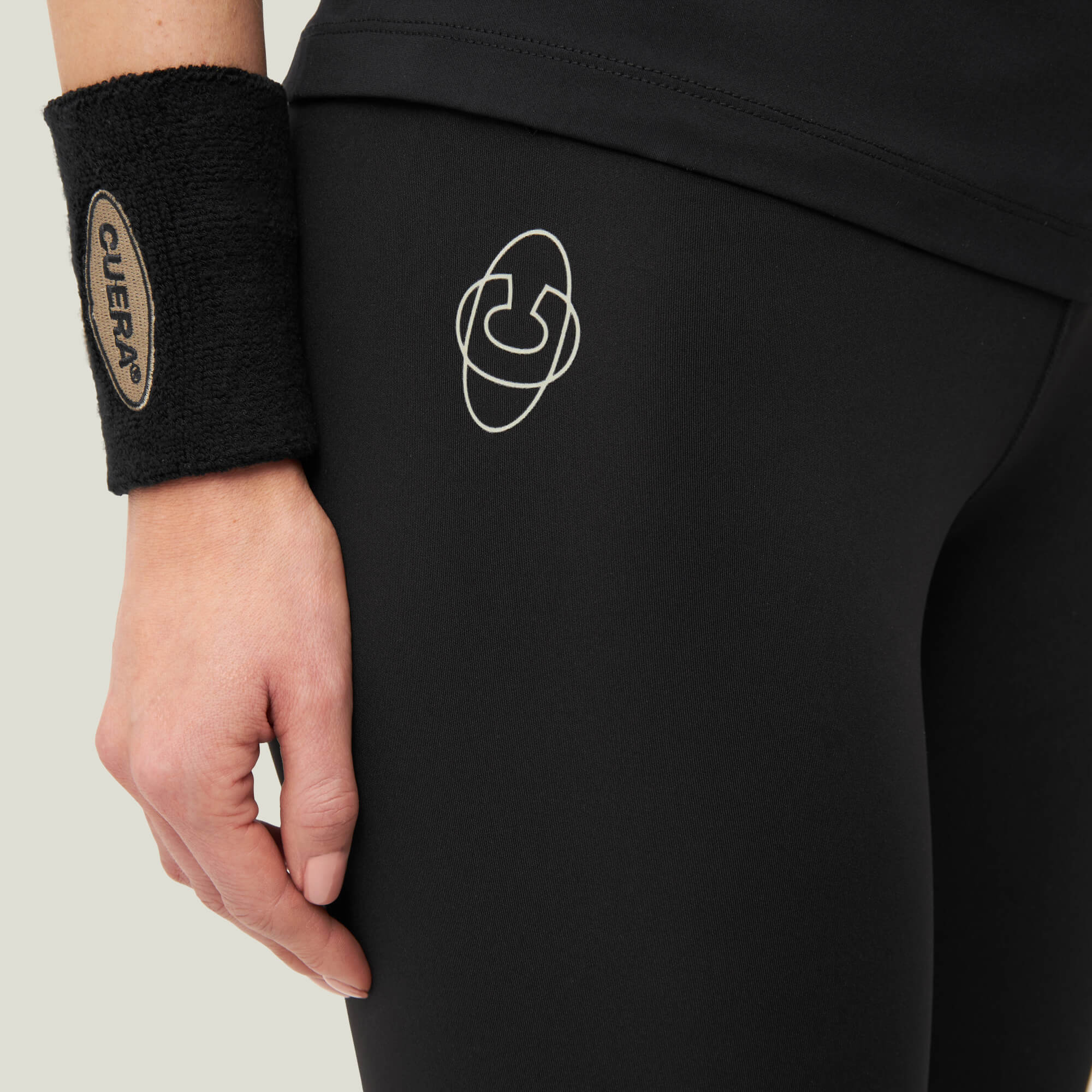 Oncourt Lange Panty H.W. - Zwart