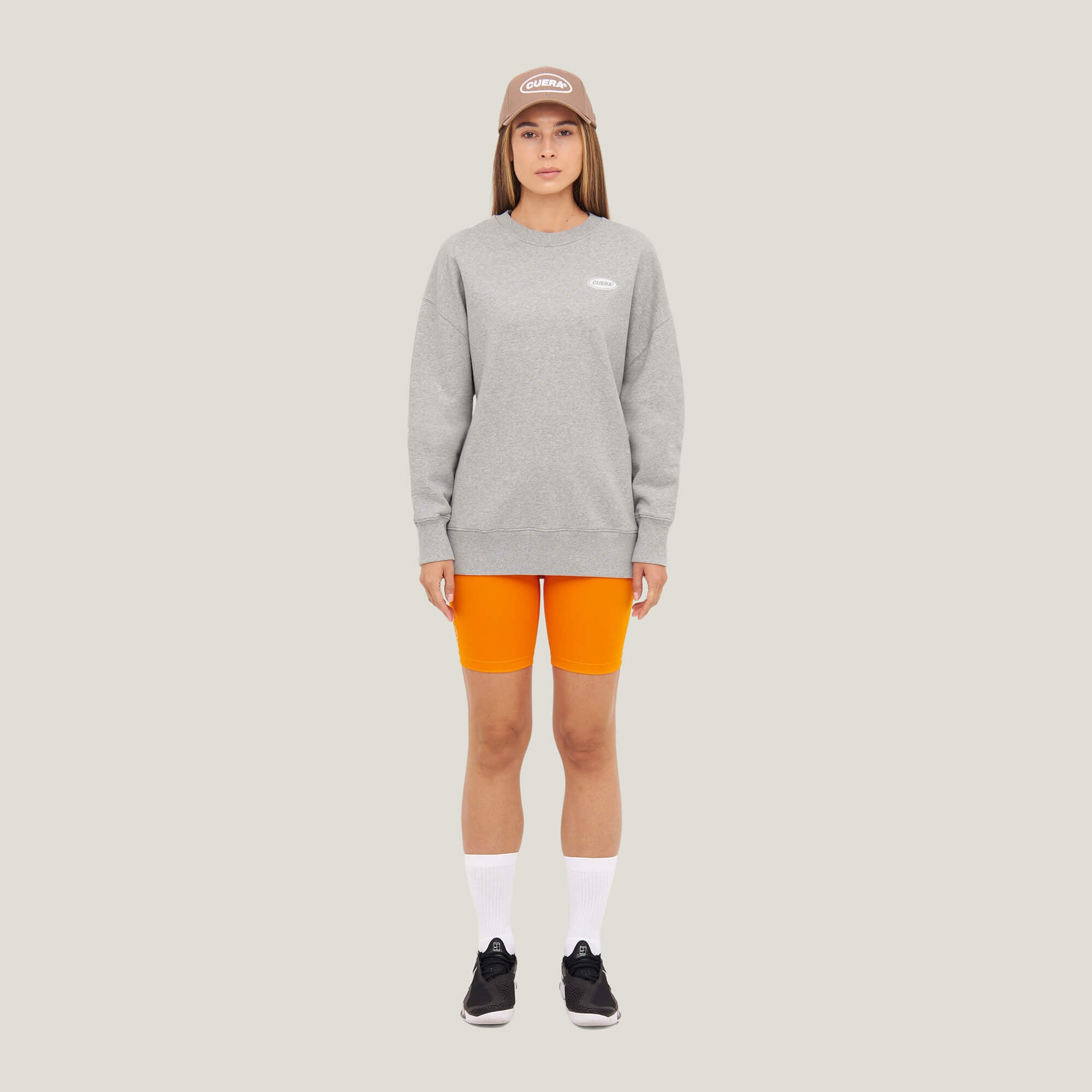 Oncourt H.W. Short Orange Tights &amp; 2-Pack ICT Socks Bundle
