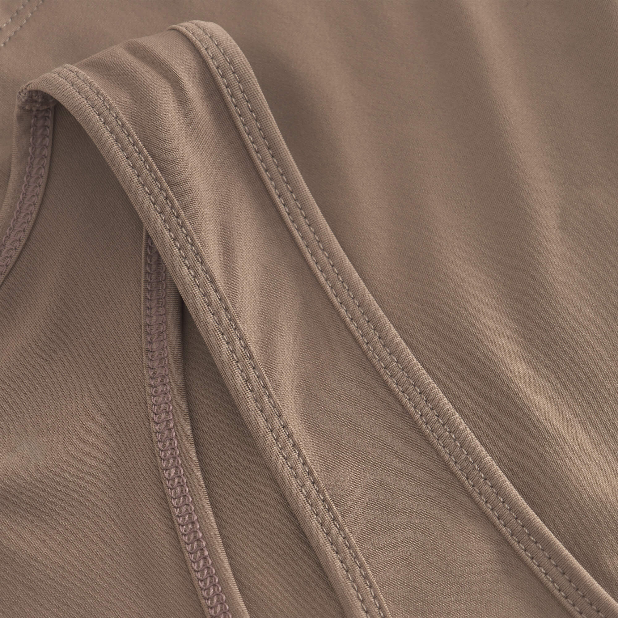 Flame lichtgewicht oversized tanktop - Walnoot