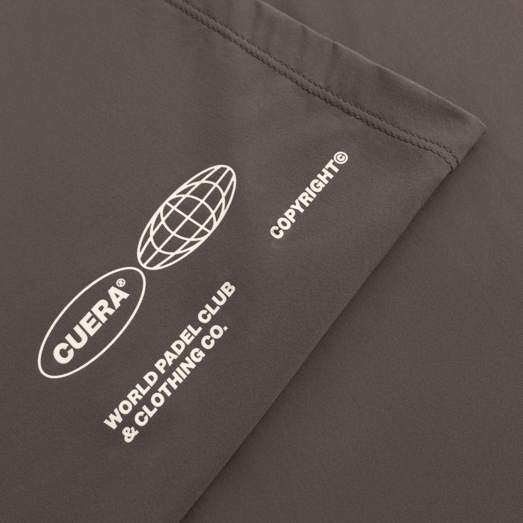 Oncourt Cropped Tank Top - Dark Brown