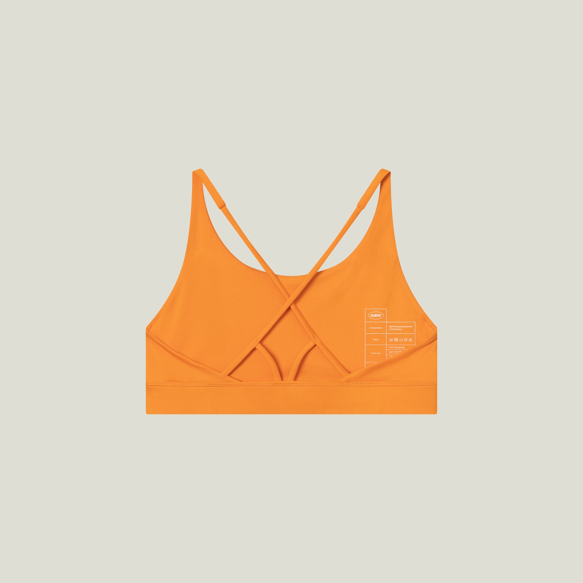 Oncourt Soft Bra Top - Orange