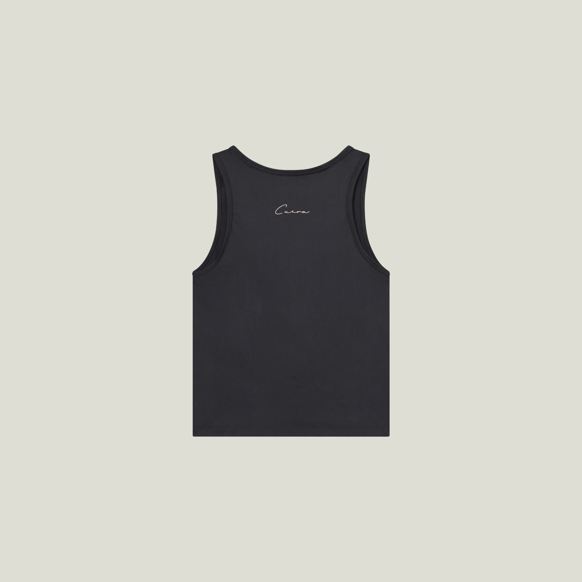 Oncourt Slim Tank Top - Black