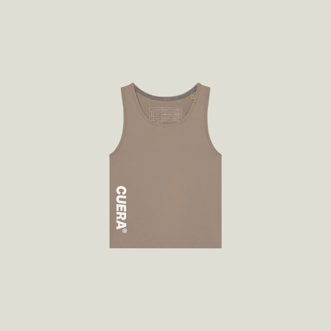 Oncourt Slim Tank Top - Walnut