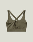 Oncourt Soft Bra Top - Army