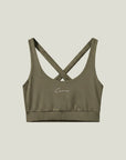 Oncourt Soft Bra Top - Army