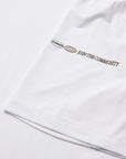 Oncourt Team T-Shirt - White With Walnut