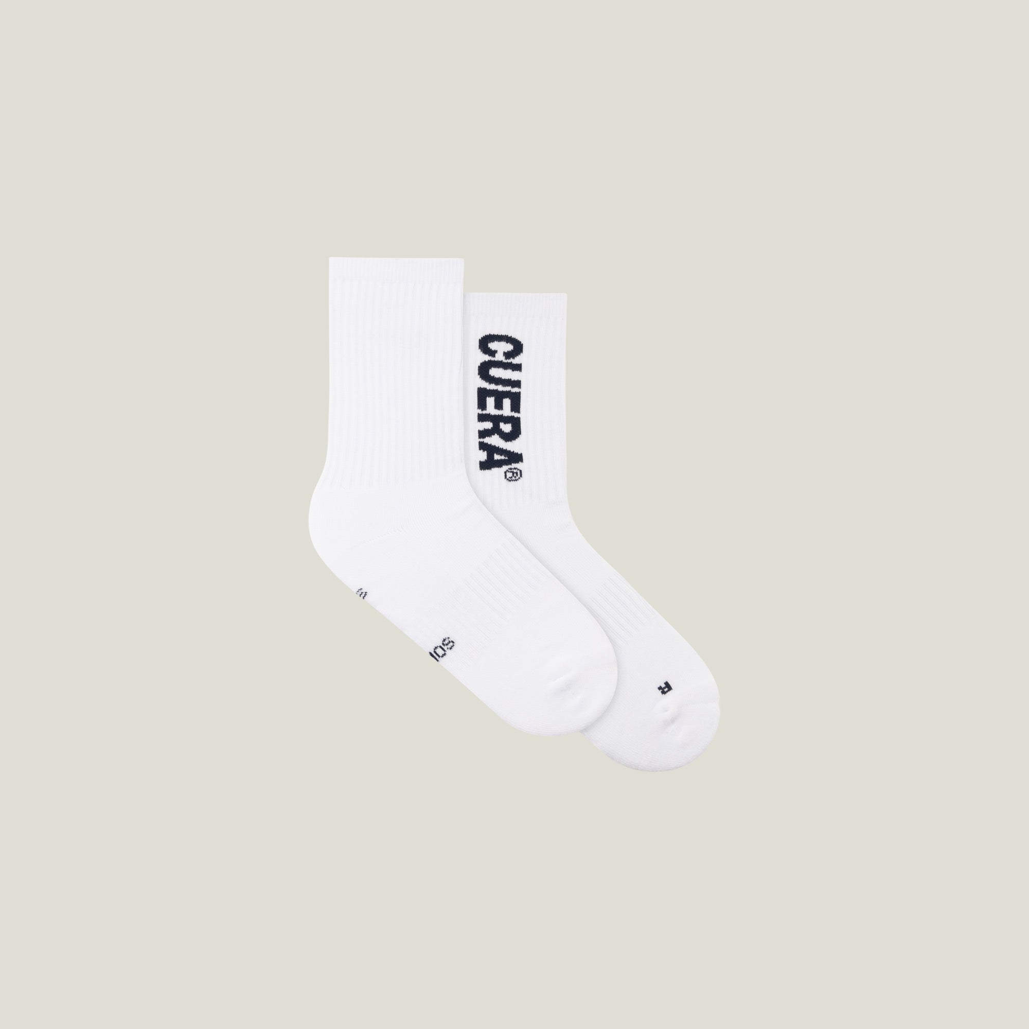 2-pack Cuera Padel Socks - White/Navy