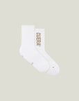 2-pack Cuera Padel Socks - White/Walnut
