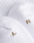 2-pack Cuera Padel Socks - White/Walnut