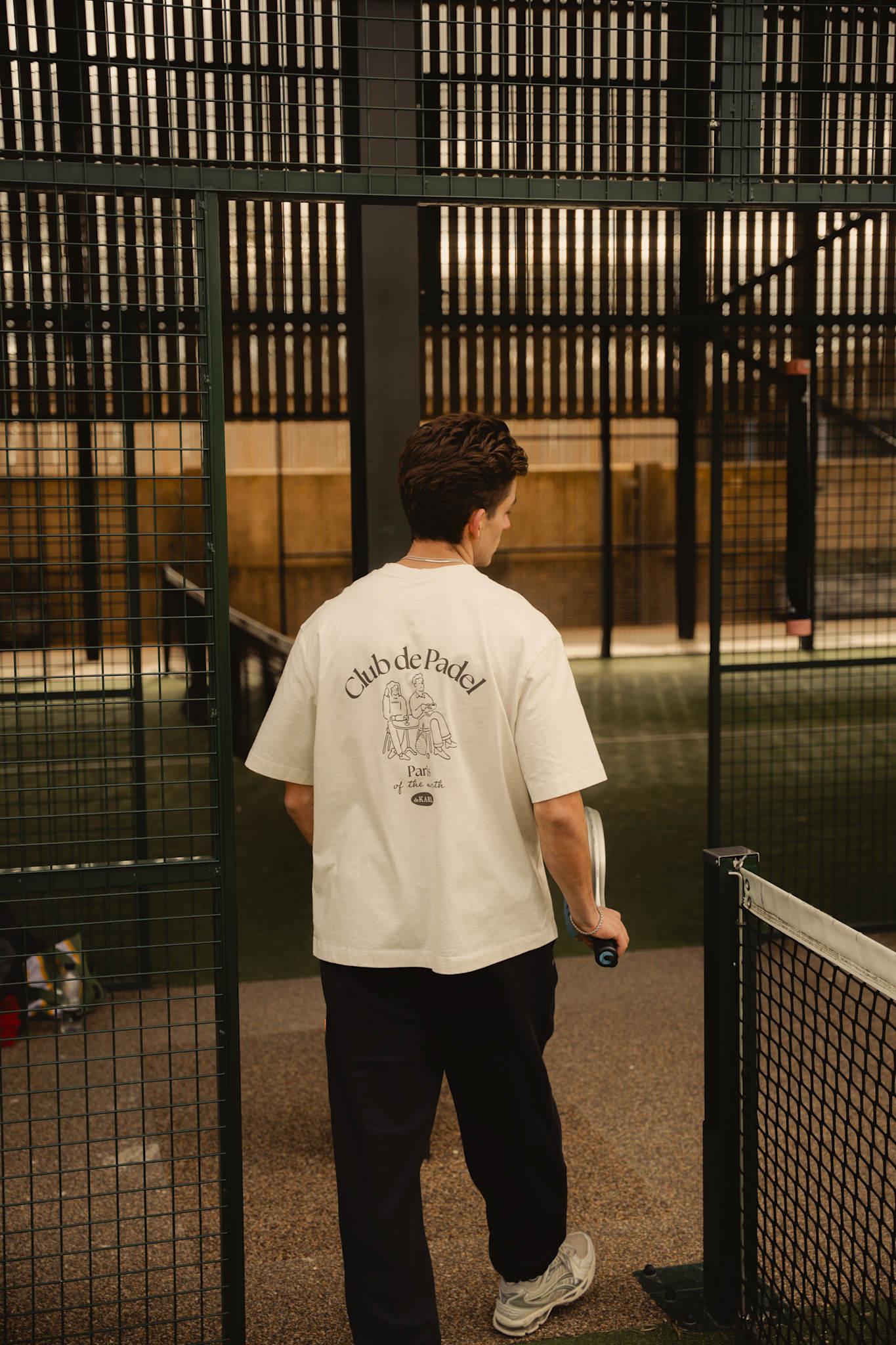 Offcourt DeKarl T-Shirt ss - Off White w. Army