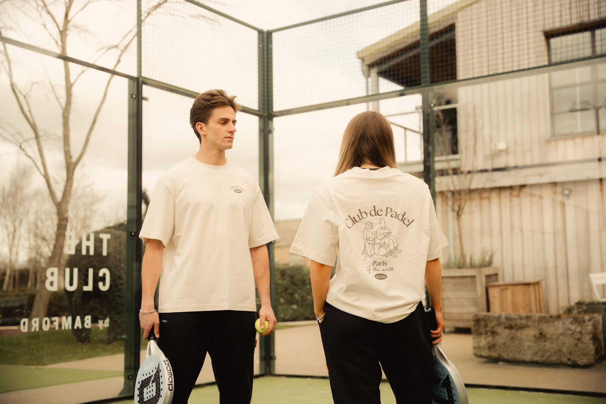 Offcourt DeKarl T-Shirt ss - Off White w. Army