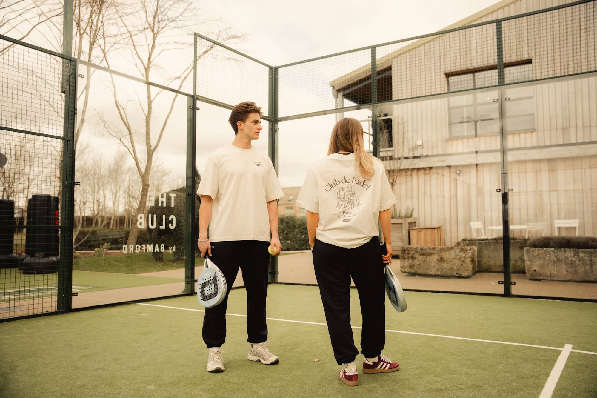 Offcourt DeKarl T-Shirt ss - Off White w. Army