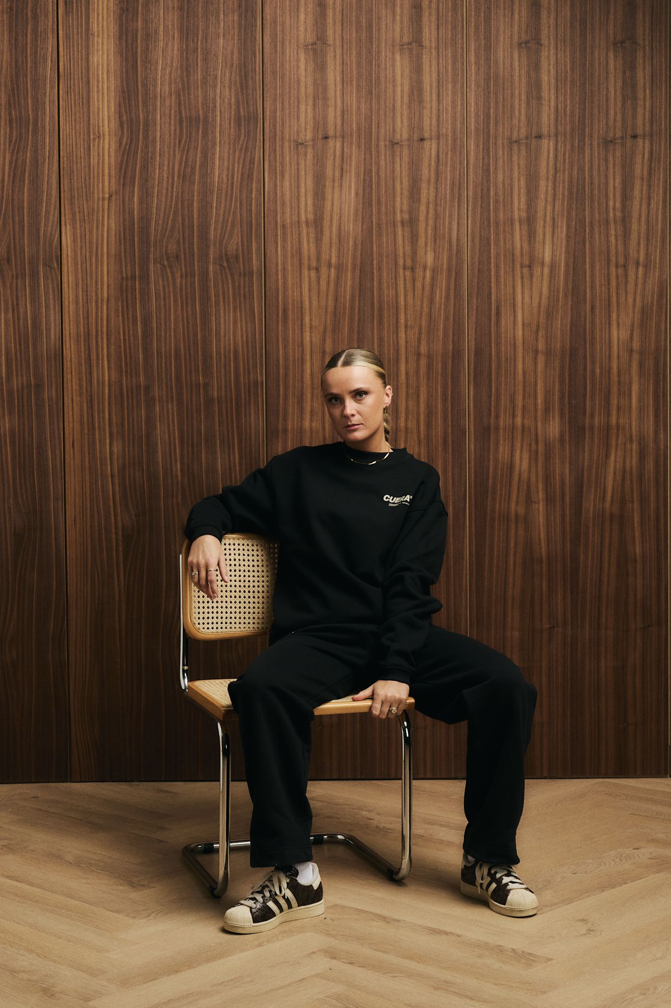 Offcourt Cuera Wide Sweat Pants - Black