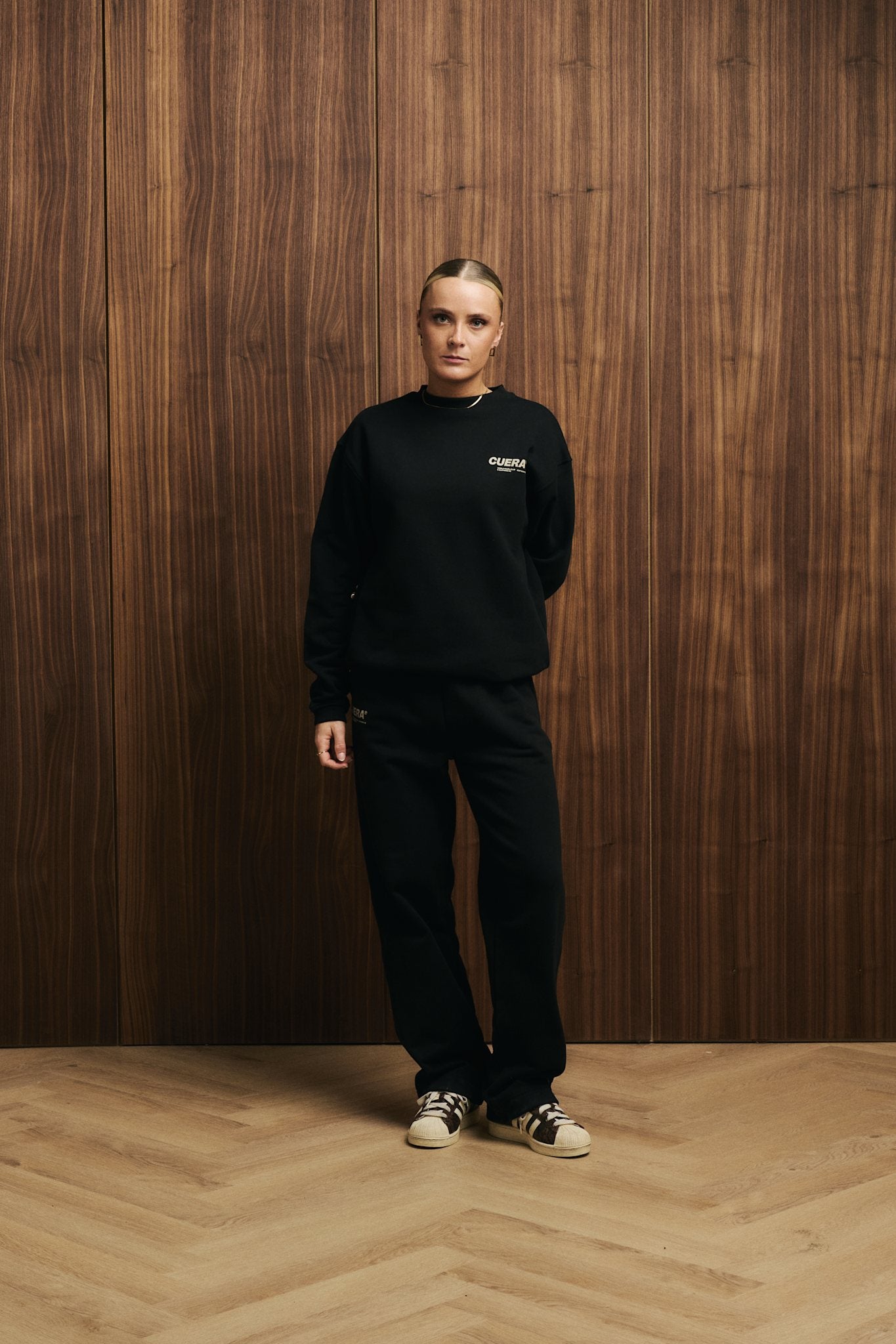 Offcourt Cuera Wide Sweat Pants - Black