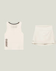 Oncourt Slim Tank Top & Oncourt Cuera Skirt 2-in-1