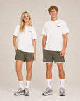 Offcourt Logo T-Shirt - Off White w. Black
