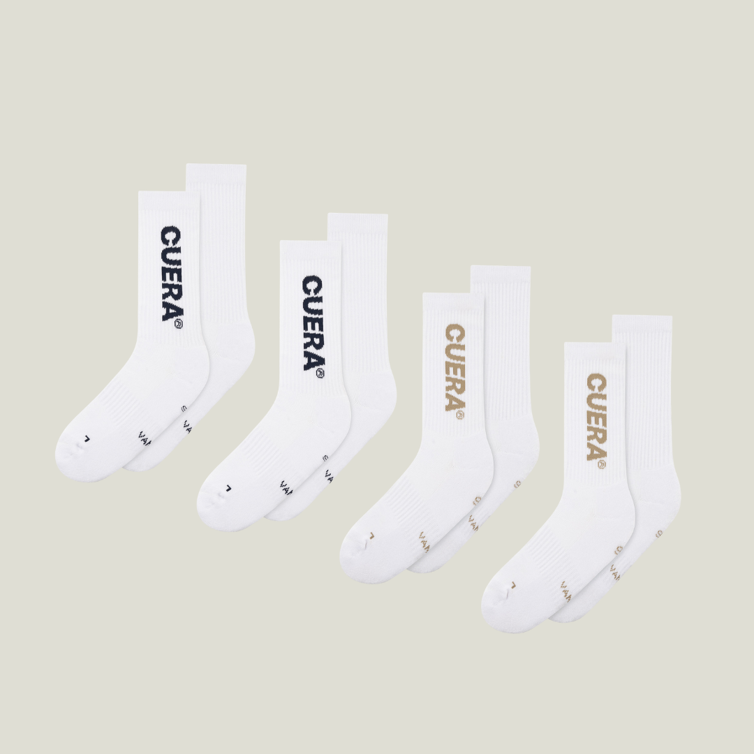 Cuera 4-pack Cuera Socks, flat lay front view