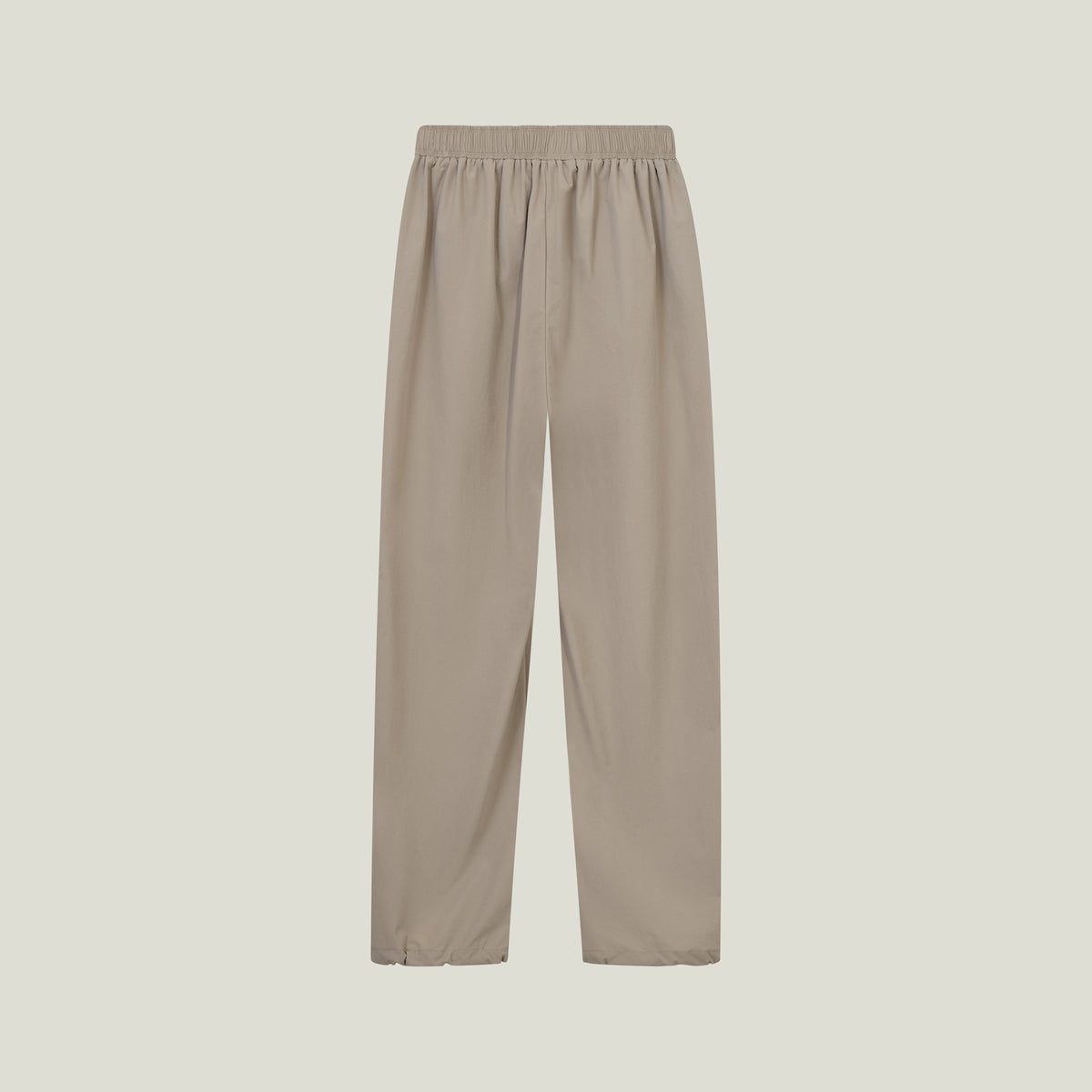 Cuera Active Cuera Track Pants in Taupe, flat lay front view