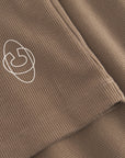 Cuera Active Rib Tank Top Bundle W&B, logo print detail