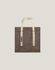 Cuera Active Totebag in Walnut, flat lay front view
