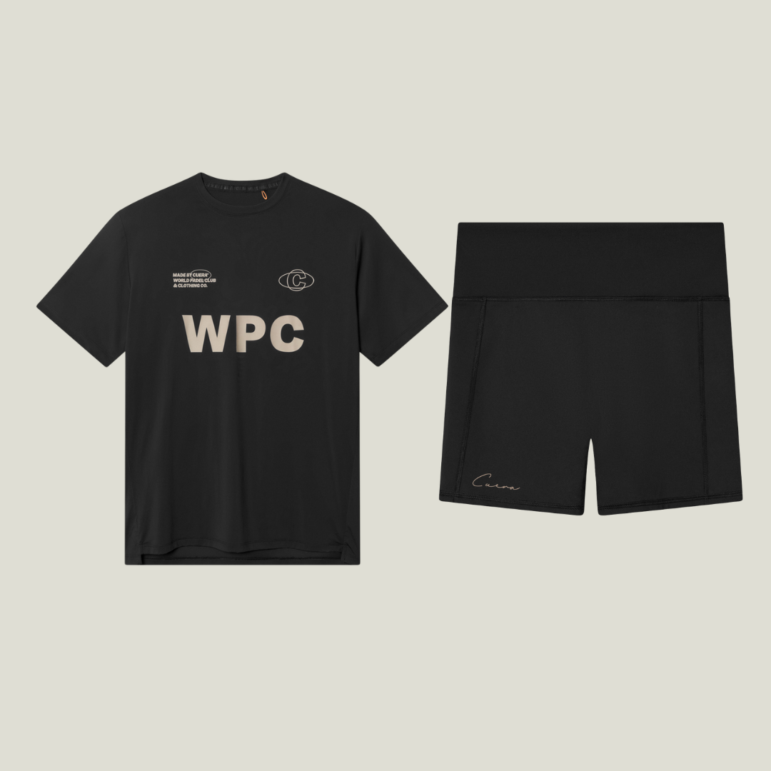 Cuera Ambassador Mie Skov in WPC Bundle, flat lay front view