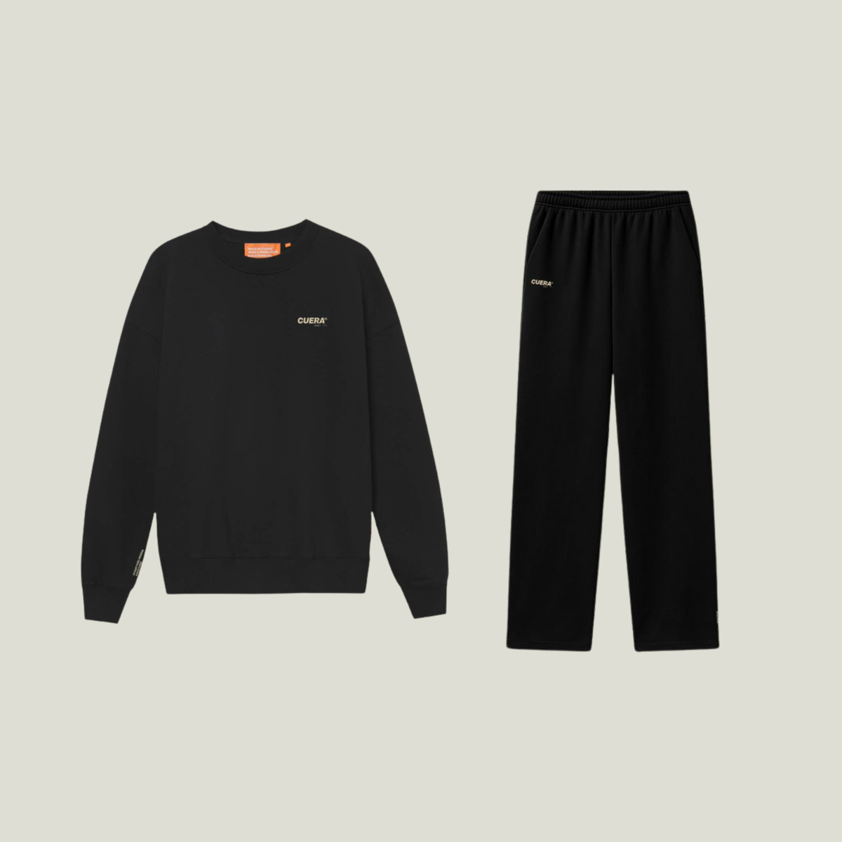 Cuera Cuera Sweatset, flat lay front view