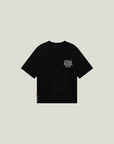 Cuera Offcourt WPC T-Shirt in Black, flat lay front view
