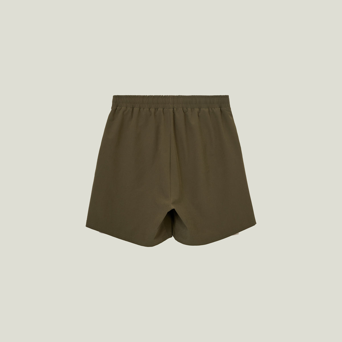 Cuera Oncourt 2in1 Shorts in Army, flat lay back view