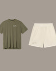 Cuera Oncourt Army/Off White Uniform Bundle, flat lay front view