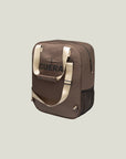 Cuera Oncourt Bagpack small in Walnut, flat lay front view