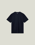 Cuera Oncourt Breathe T-Shirt in Navy, flat lay back view