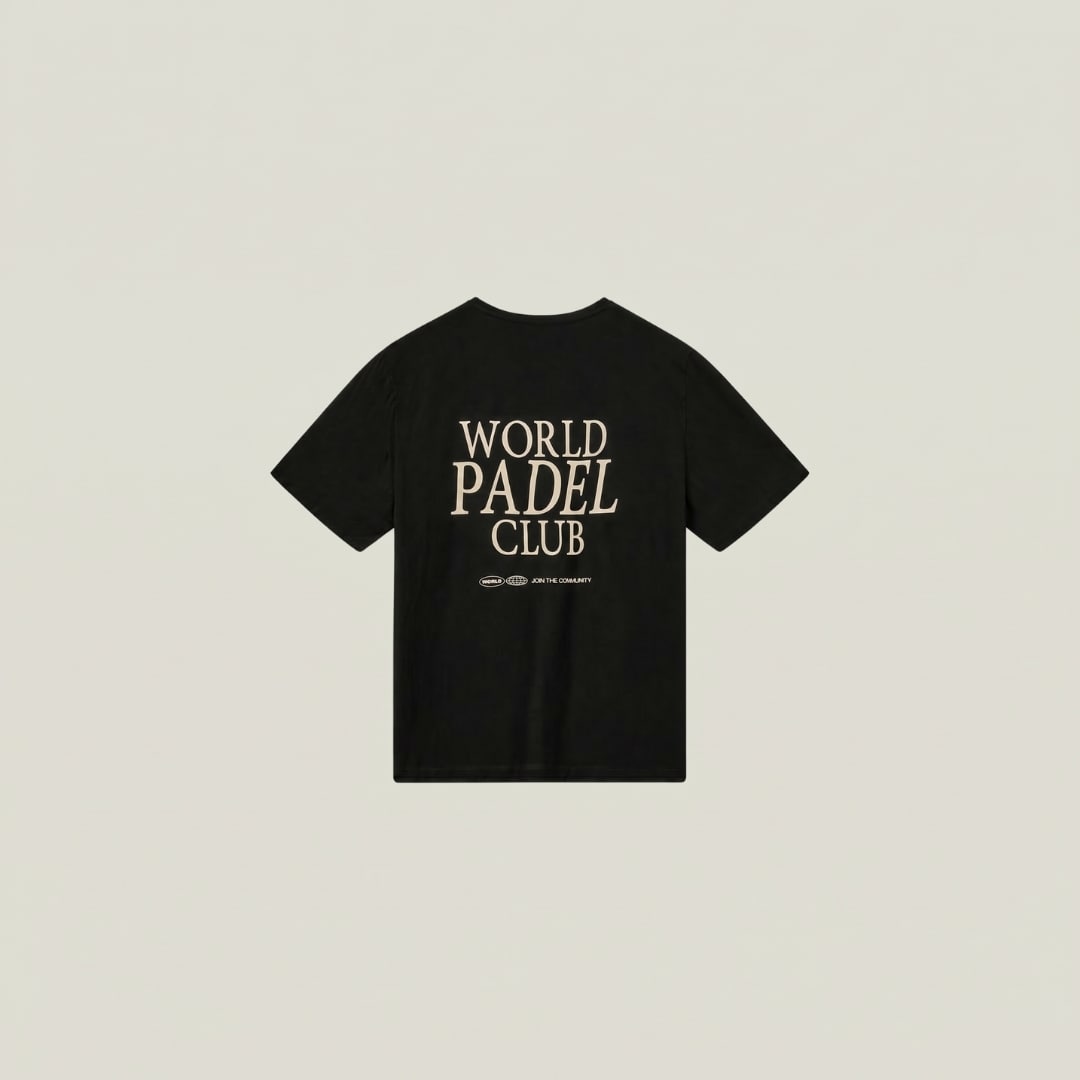 Cuera Oncourt Breathe WPC T-Shirt in Black, flat lay back view