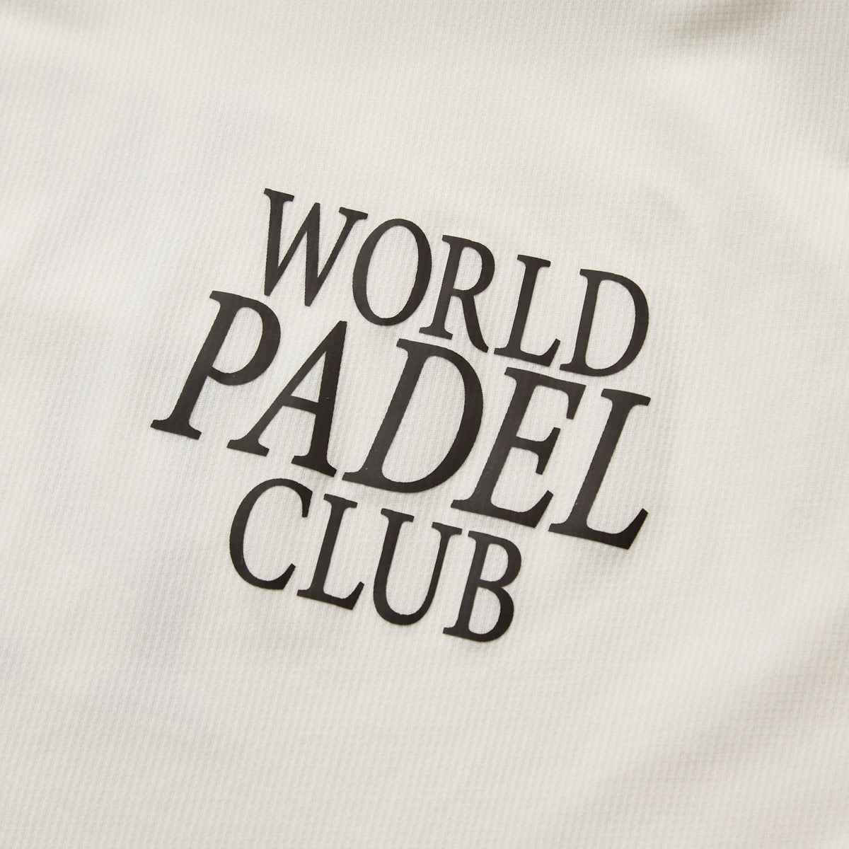 Cuera Oncourt Breathe WPC T-Shirt in Off white, flat lay back view