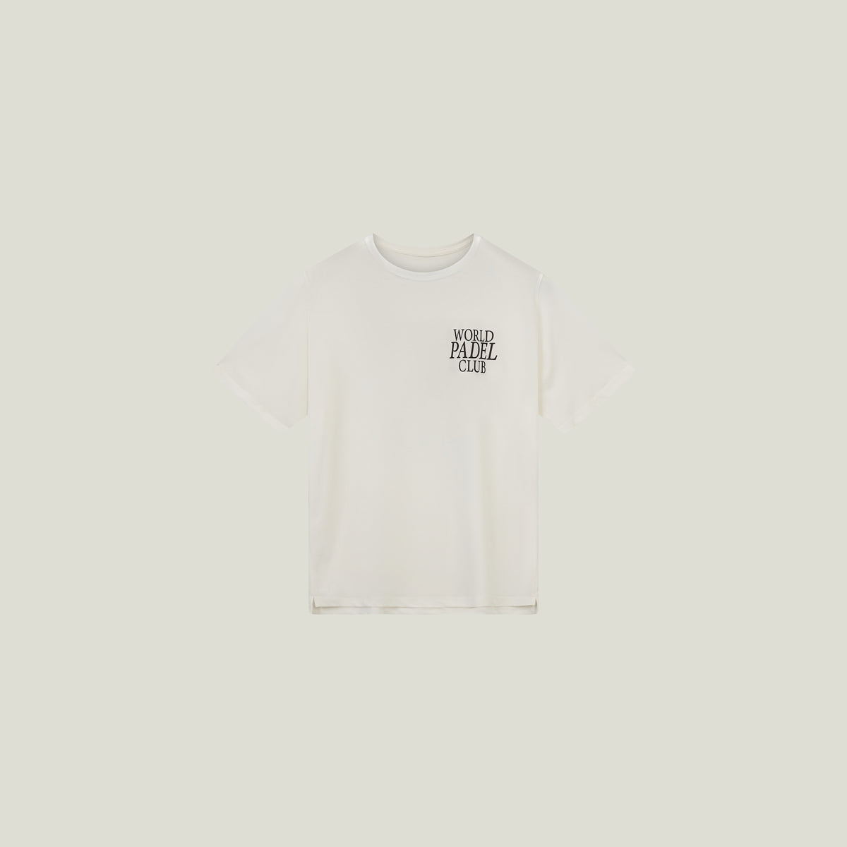 Cuera Oncourt Breathe WPC T-Shirt in Off white, flat lay front view