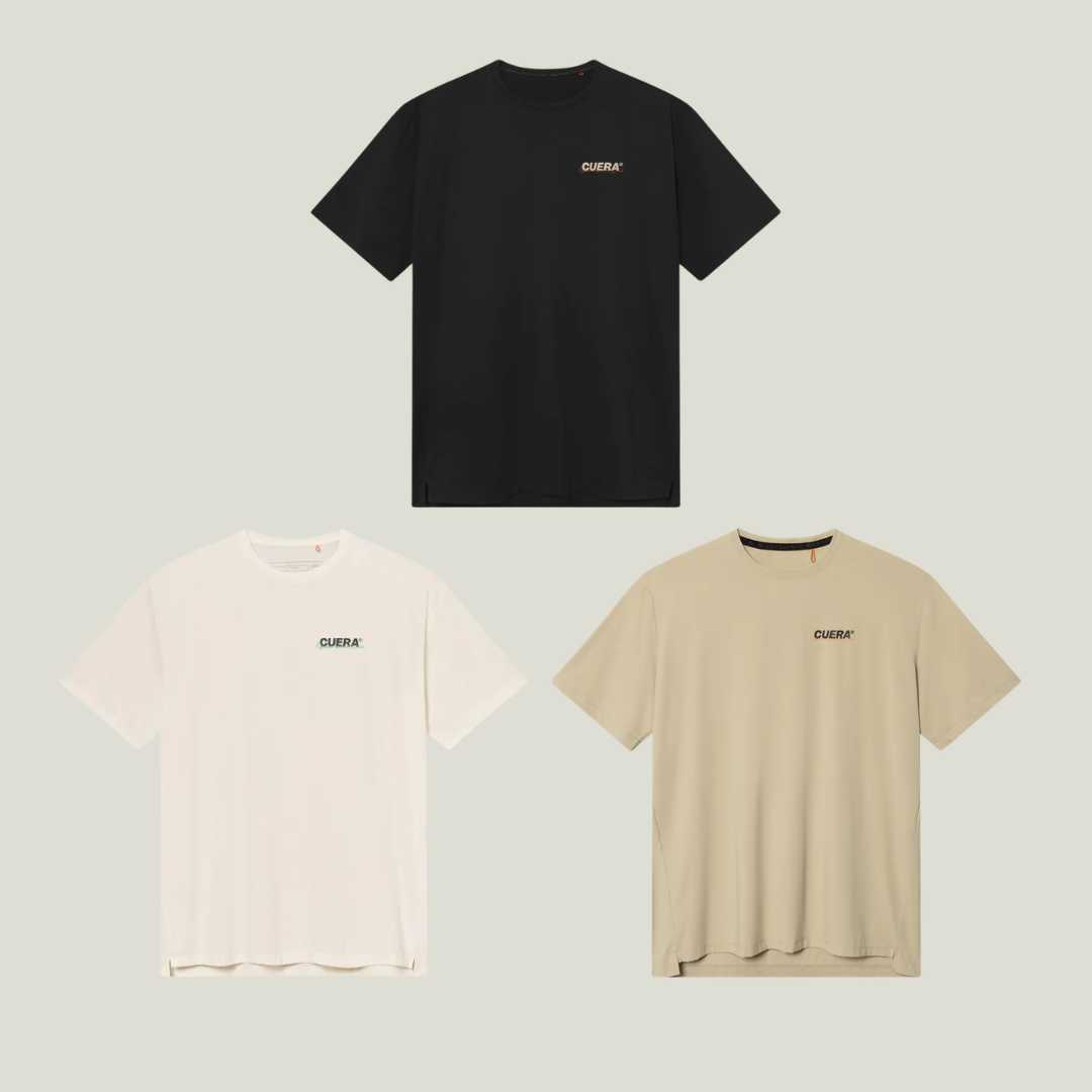 Cuera Oncourt Color 3-pack, flat lay front view