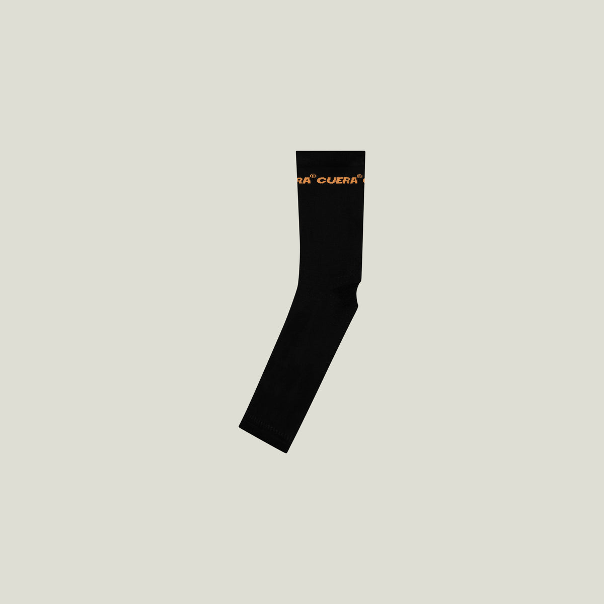 Cuera Oncourt Compression Sleeve in Black, flat lay back view