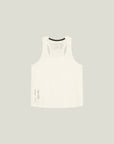 Cuera Oncourt Cuera Airy Tank Top in Off White, flat lay front view