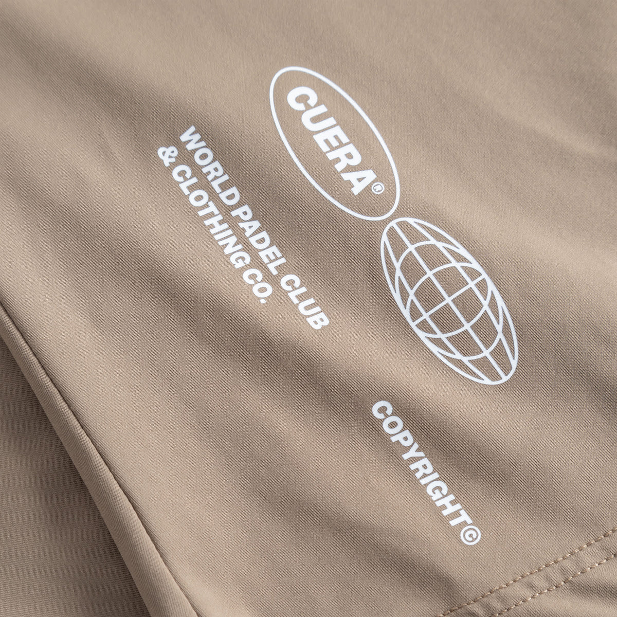 Cuera Oncourt Cuera Airy Tank Top in Walnut, logo print detail
