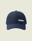 Cuera Oncourt Cuera Cap in Navy, flat lay front view