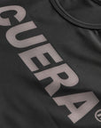Cuera Oncourt Cuera Dress in Black, logo print detail