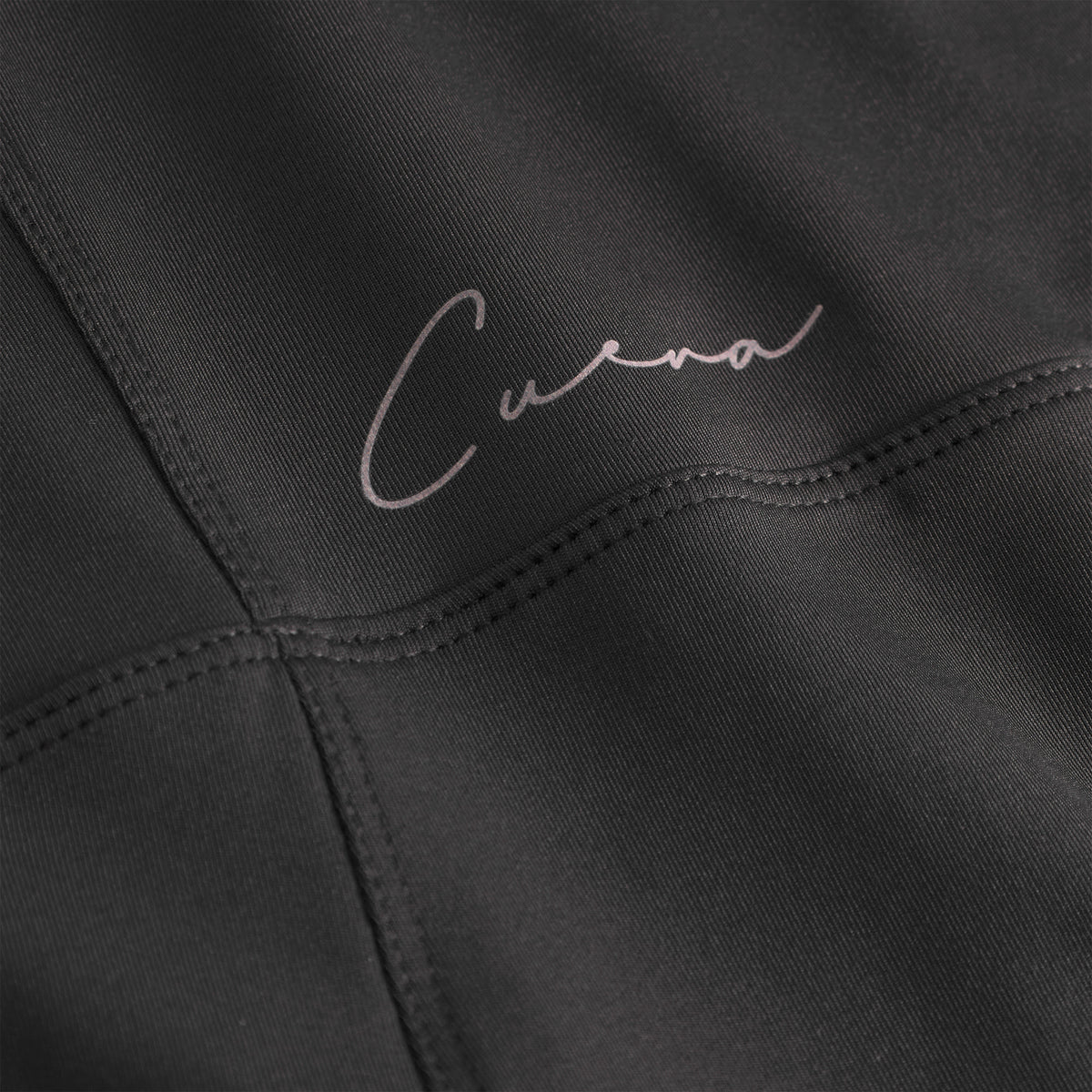 Cuera Oncourt Cuera Dress in Black, logo print detail