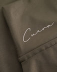 Cuera Oncourt Cuera Skirt 2-in-1 in Army, flat lay front view