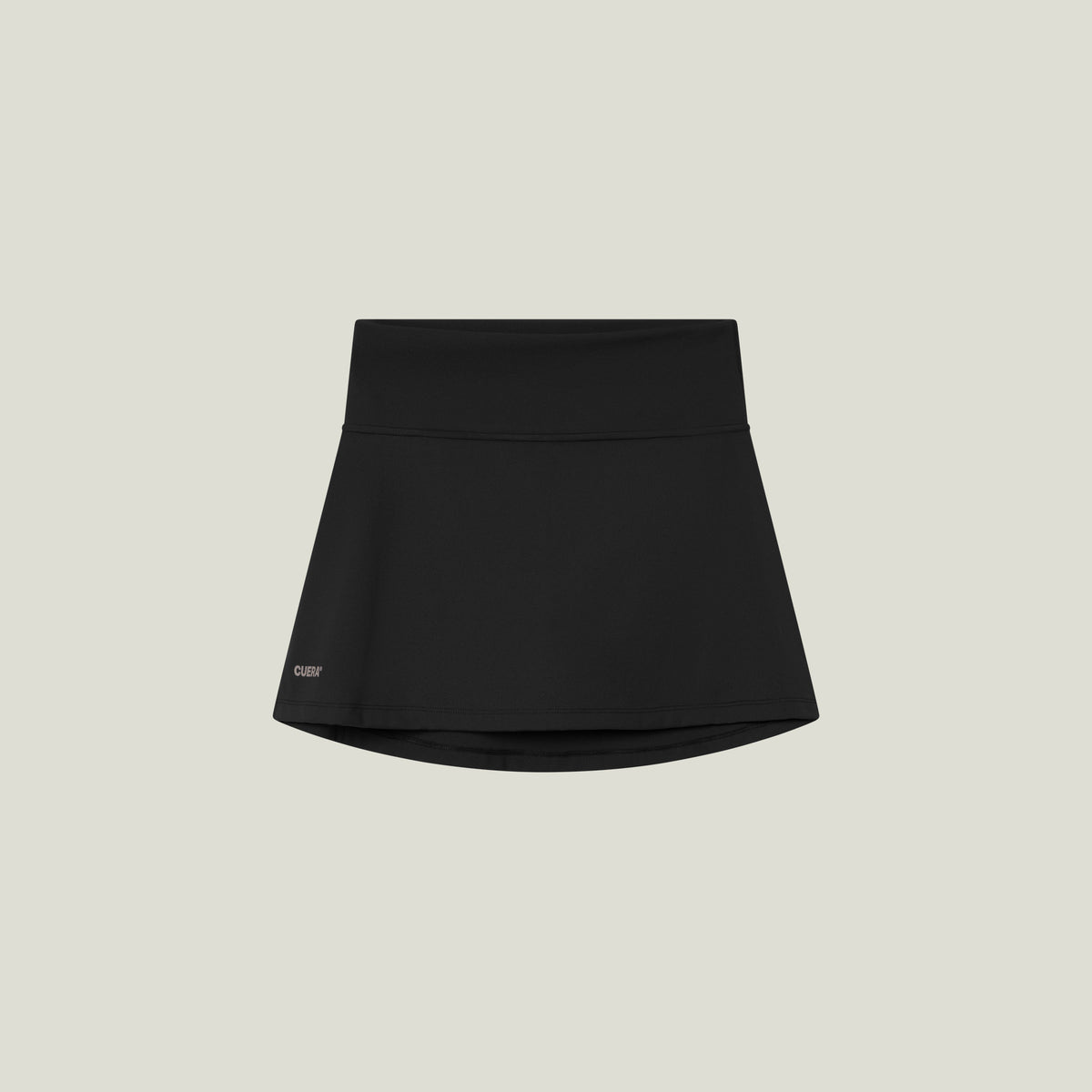 Cuera Oncourt Cuera Skirt 2-in-1 in Black, flat lay front view