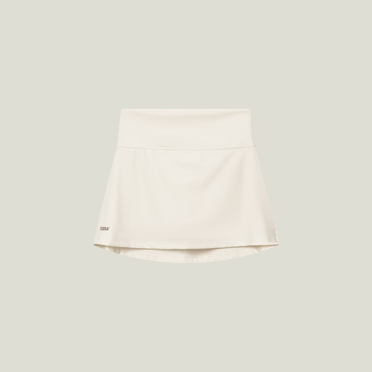Cuera Oncourt Cuera Skirt 2-in-1 in Off White, flat lay front view