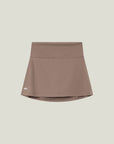 Cuera Oncourt Cuera Skirt 2-in-1 in Walnut, flat lay front view
